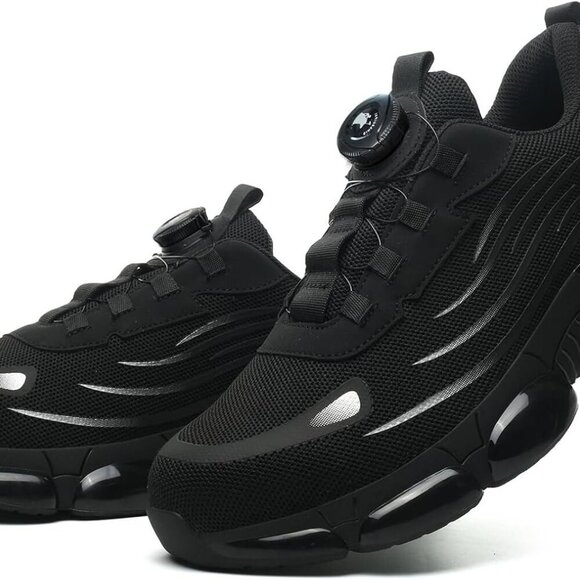 Other - Steel Toe Work Shoes Men Women Lightweight Breathable Safety Sneakers